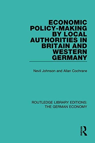 Cover for Routledge Library Editions : The German Economy