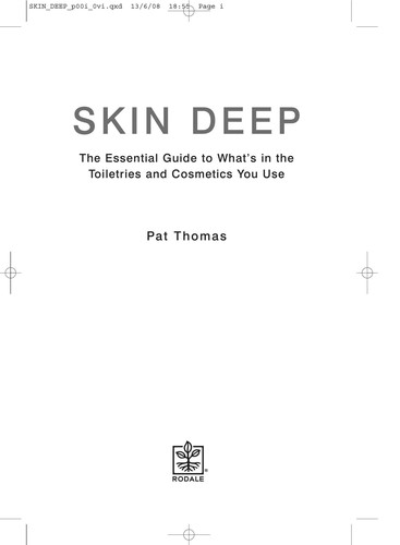 Cover for Skin deep