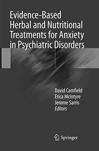 Cover for Evidence-Based Herbal and Nutritional Treatments for Anxiety in Psychiatric Disorders