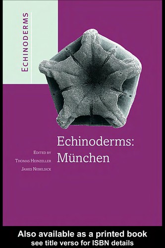 Cover for Echinoderms