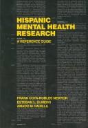 Cover for Hispanic mental health research