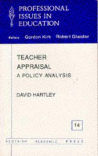 Cover for Teacher appraisal