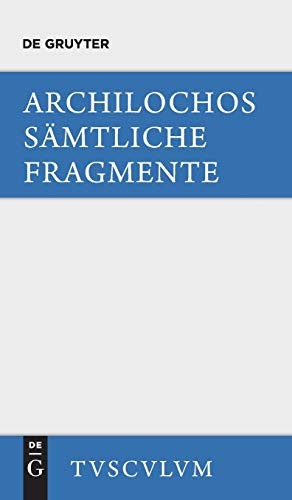 Cover for Archilochos