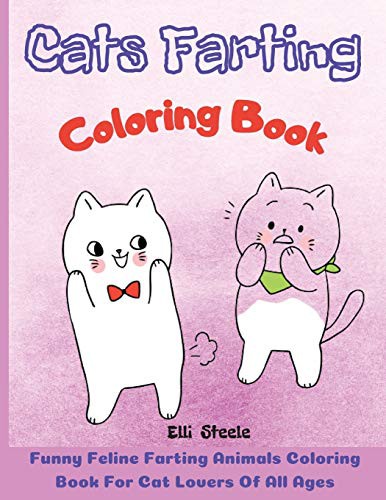 Cover for Cats Farting Coloring Book