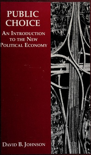 Cover for Public choice
