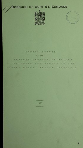 Cover for [Report 1970]