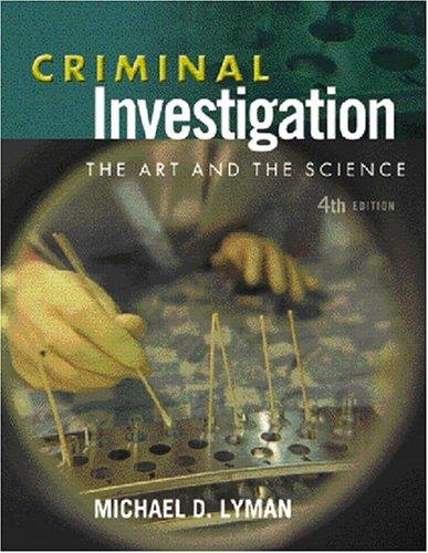 Cover for Criminal Investigation