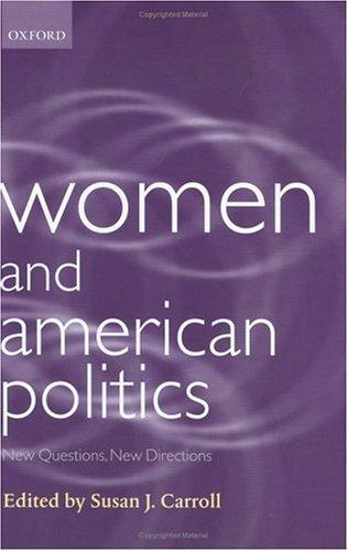 Cover for Women and American Politics