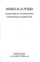 Cover for When is a poem
