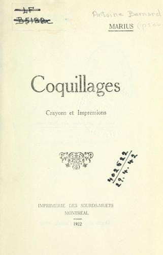 Cover for Coquillages
