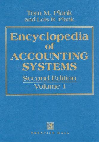 Cover for Encyclopedia of accounting systems