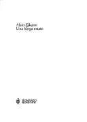 Cover for Una lunga estate