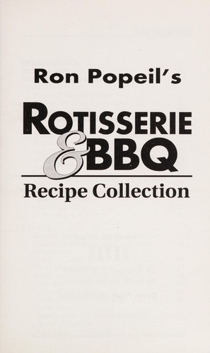 Cover for Rotisserie & BBQ Recipe Collection