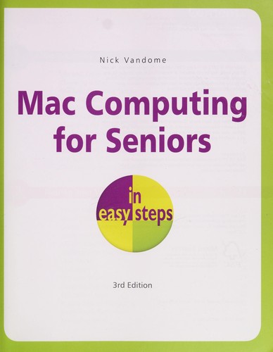 Cover for Mac computing for seniors