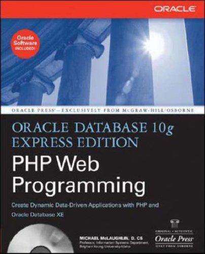 Cover for Oracle Database 10g Express Edition PHP Web Programming (Osborne Oracle Press Series)