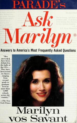 Cover for Ask Marilyn