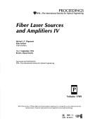 Cover for Fiber laser sources and amplifiers IV
