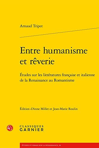 Cover for Entre Humanisme et Reverie