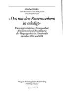 Cover for "Das  mit der Russenweibern is erledigt"