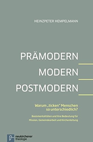 Cover for Prämodern - Modern - Postmodern