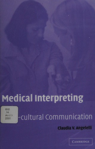 Cover for Medical interpreting and cross-cultural communication