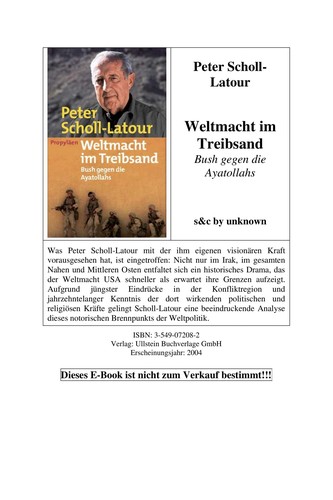 Cover for Weltmacht im Treibsand