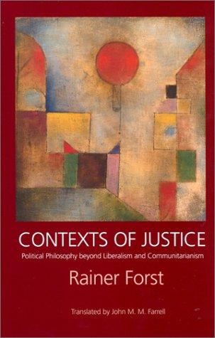Cover for Contexts of Justice
