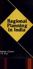 Cover for Regional Planning in India