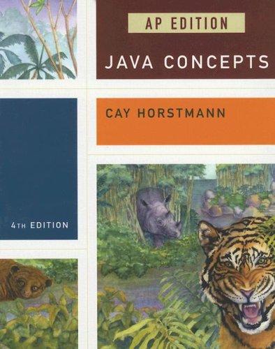 Cover for Java Concepts, AP Edition