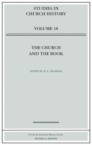 Cover for The Church and the Book (Studies in Church History)