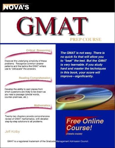 Cover for Nova's GMAT Prep Course (with Online Course)