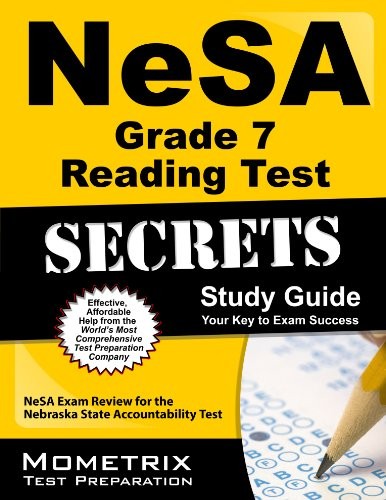 Cover for NeSA Grade 7 Reading Test Secrets Study Guide