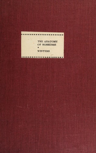 Cover for The anatomy of nonsense