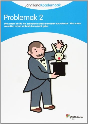 Cover for PROBLEMAK 2 SANTILLANA KOADERNOAK