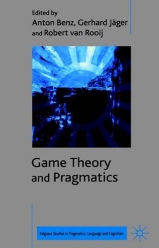 Cover for Game theory and pragmatics