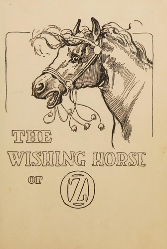 Cover for The wishing horse of Oz
