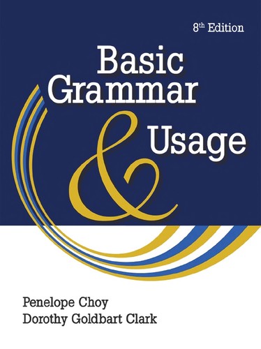 Cover for Basic grammar and usage