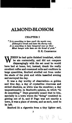 Cover for Almond-blossom