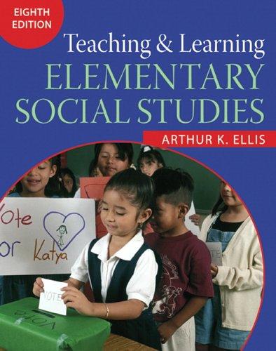 Cover for Teaching and learning elementary social studies