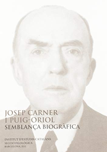 Cover for Josep Carner i Puig-Oriol