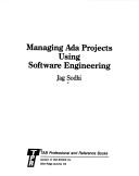 Cover for Managing Ada projects using software engineering