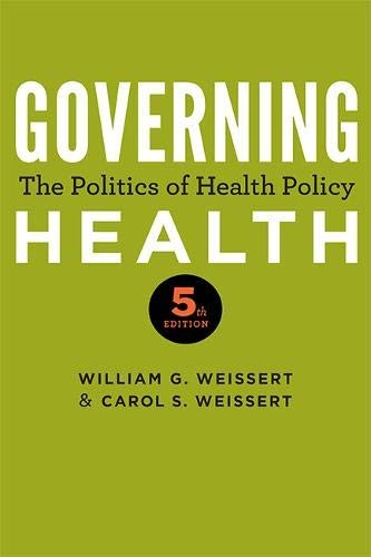 Cover for Governing Health