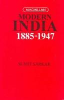 Cover for Modern India, 1885-1947