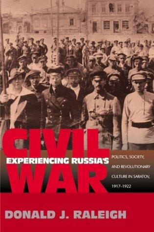 Cover for Experiencing Russia's civil war