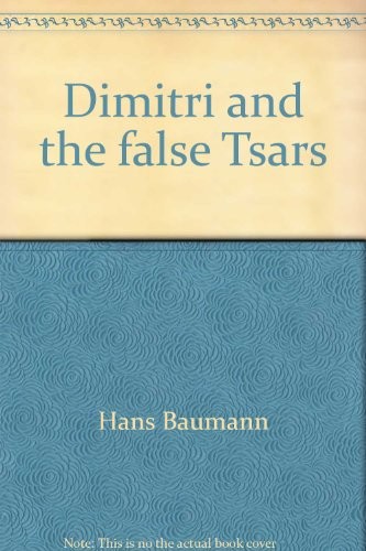 Cover for Dimitri and the false Tsars.