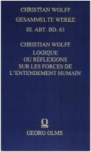 Cover for Logique, ou, Réflexions sur les forces de l'entendement humain, et sur leur légitime usage, dans la connoissance de la vérité