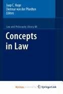 Cover for Concepts in Law
