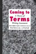 Cover for Coming to terms