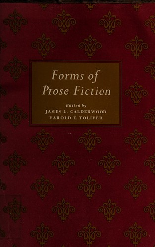 Cover for Forms of prose fiction