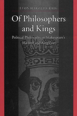 Cover for Of philosophers and kings
